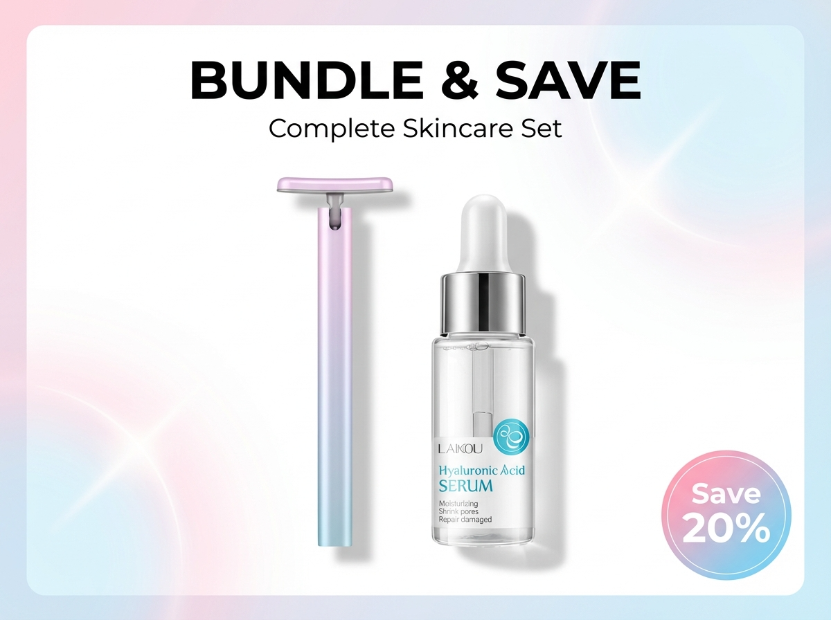 Sculpting Wand plus Hyaluronic Acid Serum BUNDLE AND SAVE