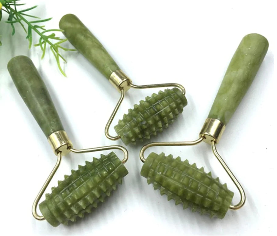 Jade Roller Facial Massage Tool
